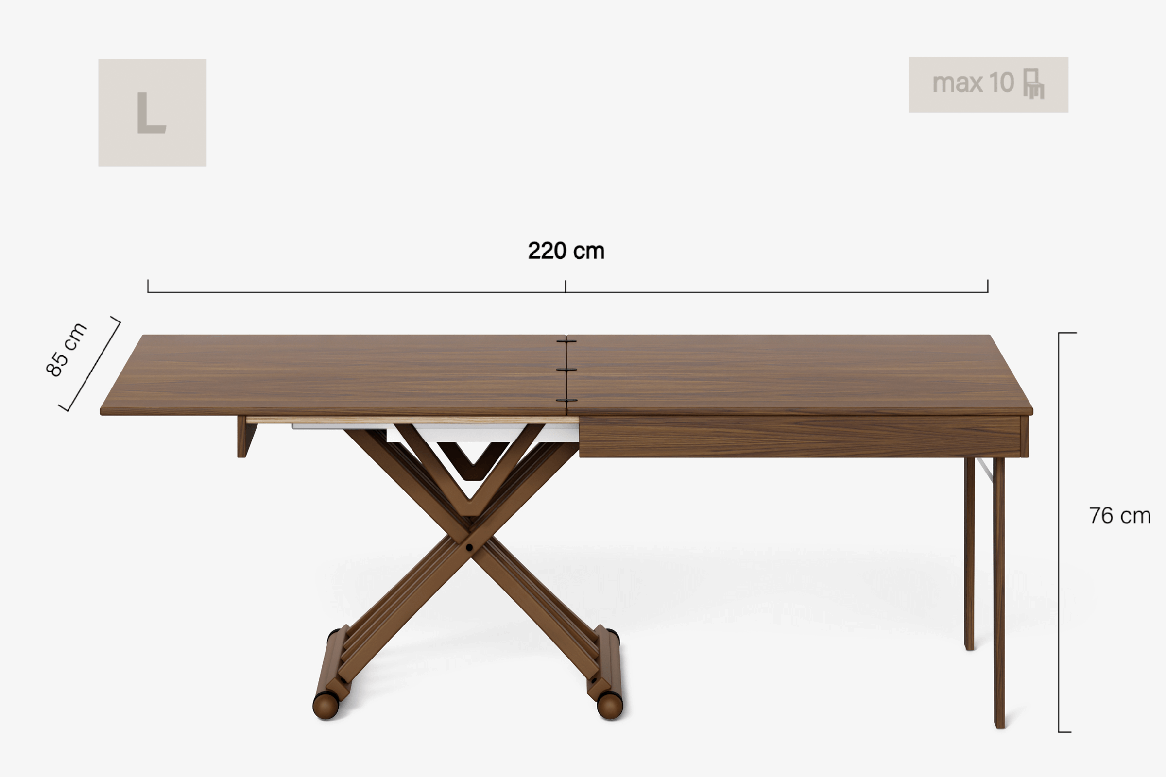 RAFFAELLO Revolving Coffee Table