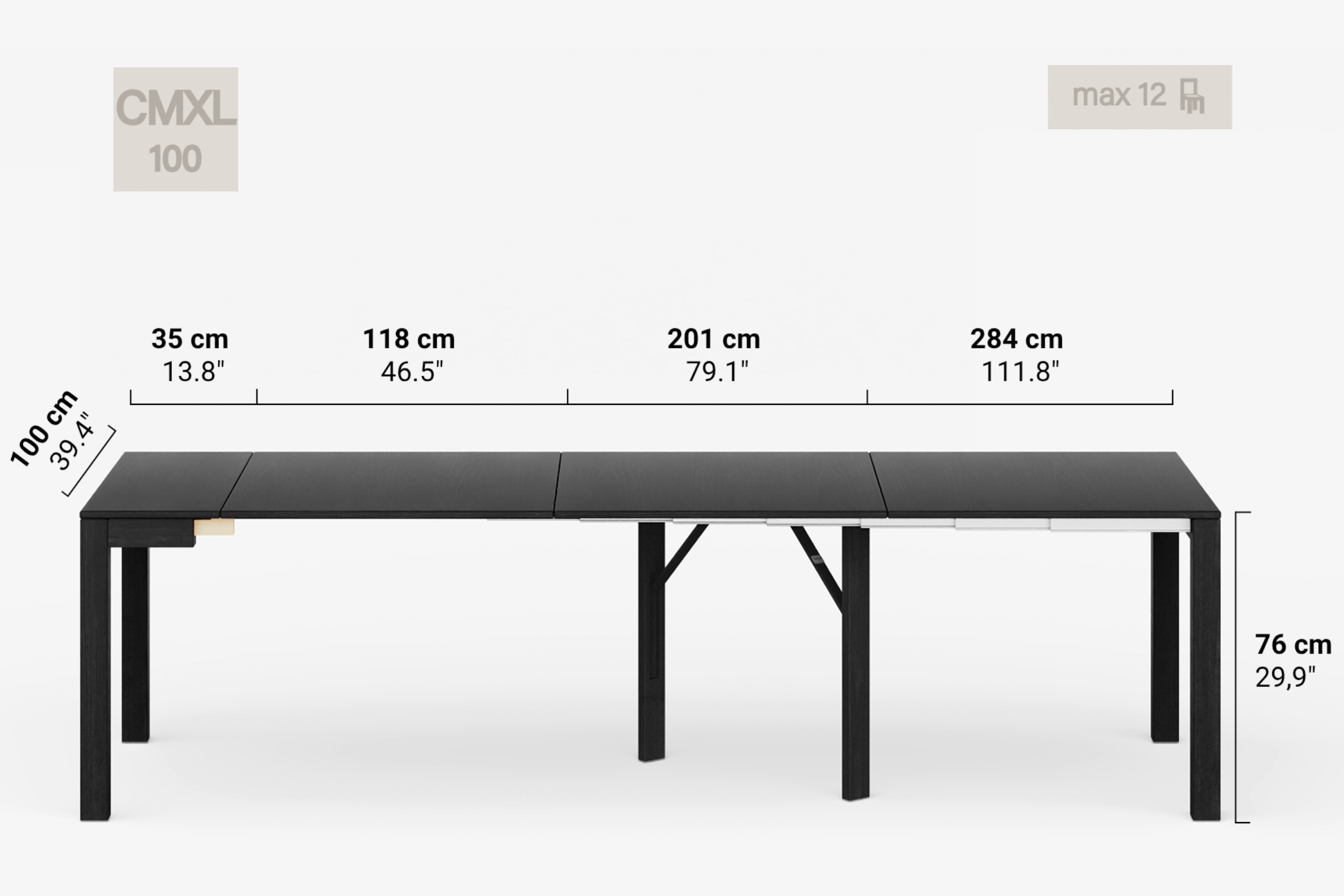 Consolle allungabile Mini BRUNELLESCHI