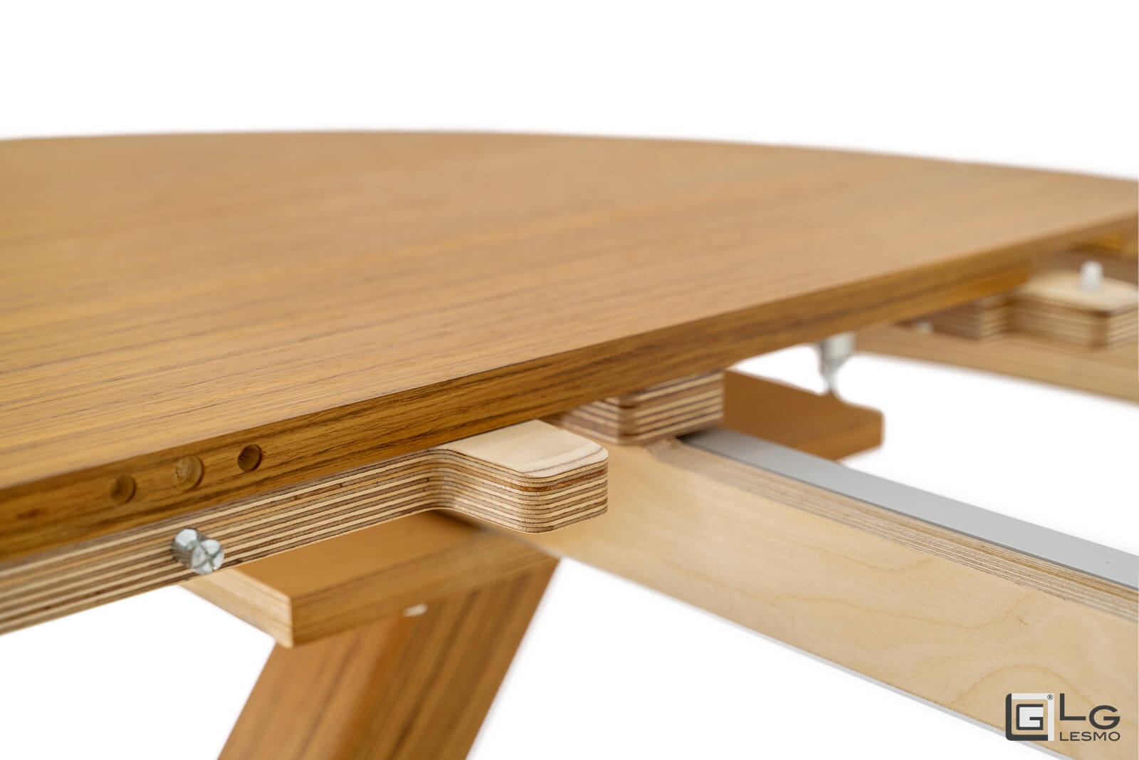 TAVOLO ALLUNGABILE </br> Finitura Teak</br> 535 cm - 22 posti