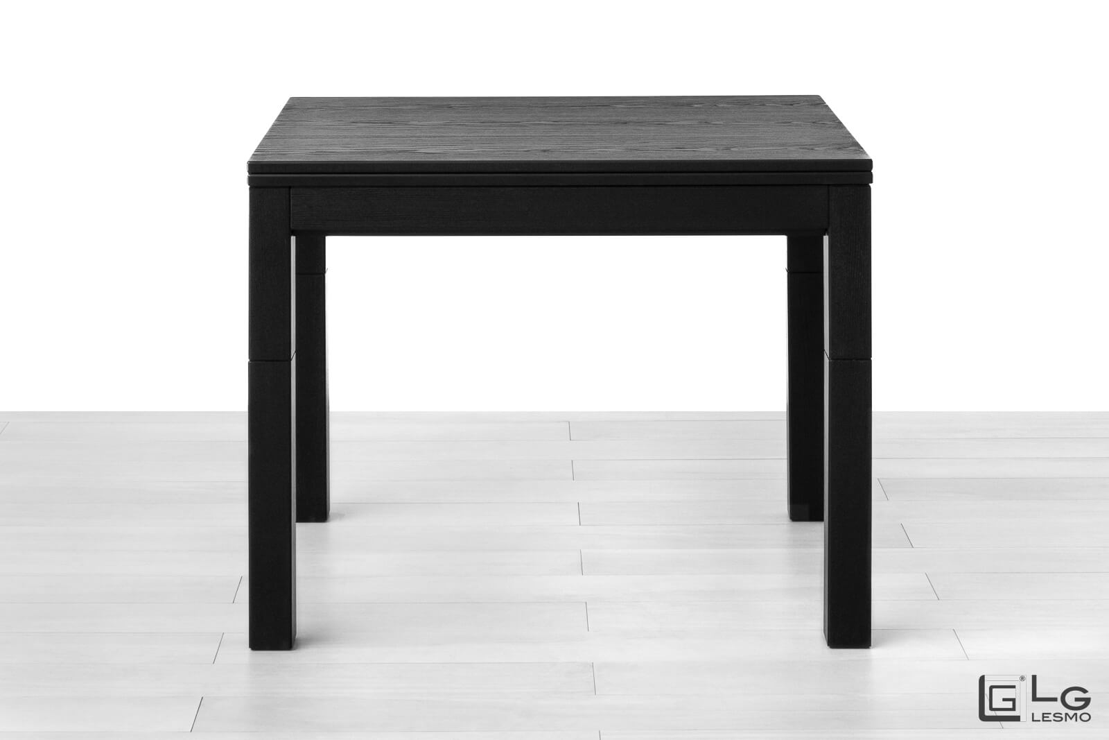 TAVOLINO TRASFORMABILE<br>Finitura: Frassino Nero<br>fino a 6/8 posti