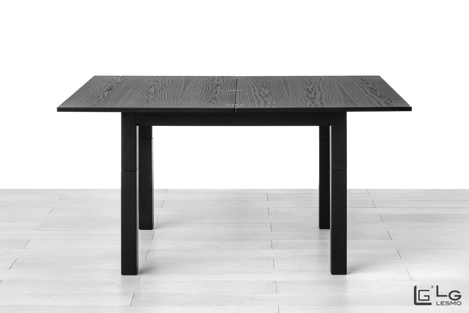 TRANSFORMABLE COFFEE TABLE<br>Finish: Black Ash<br>up to 6/8 seats