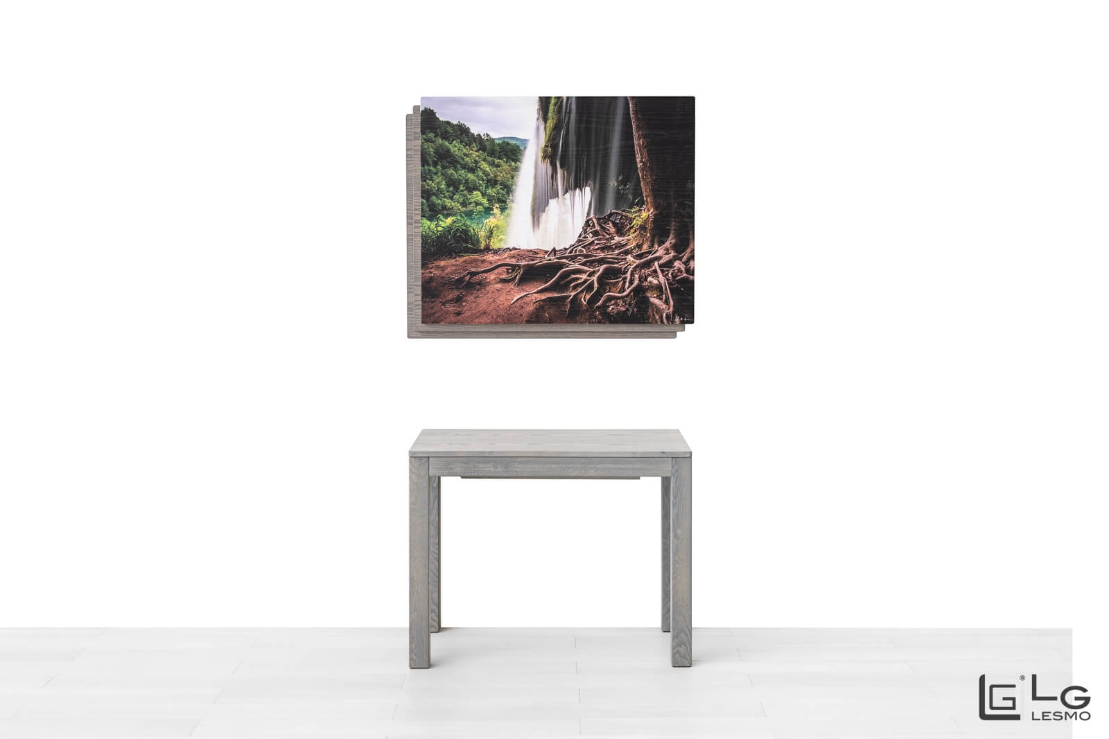 CONSOLLE ALLUNGABILE<br>Finitura: Frassino Nuvola<br>Posti a sedere: Fino a 14