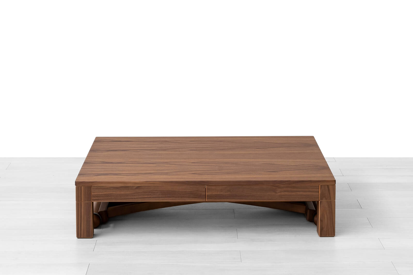 TRANSFORMABLE COFFEE TABLE<br>Finish: Canaletto Walnut<br>up to 12 seats