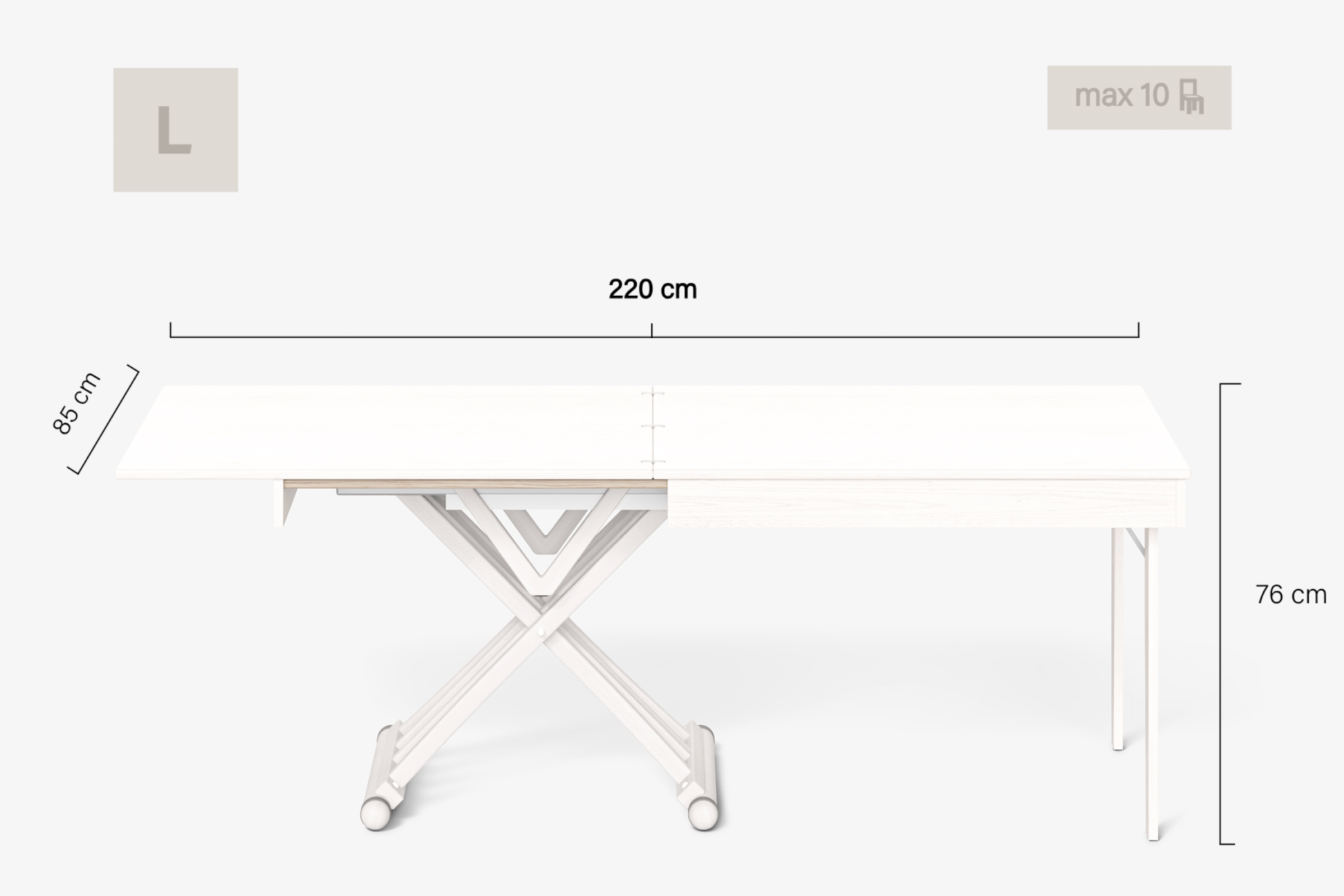 RAFFAELLO Revolving Coffee Table