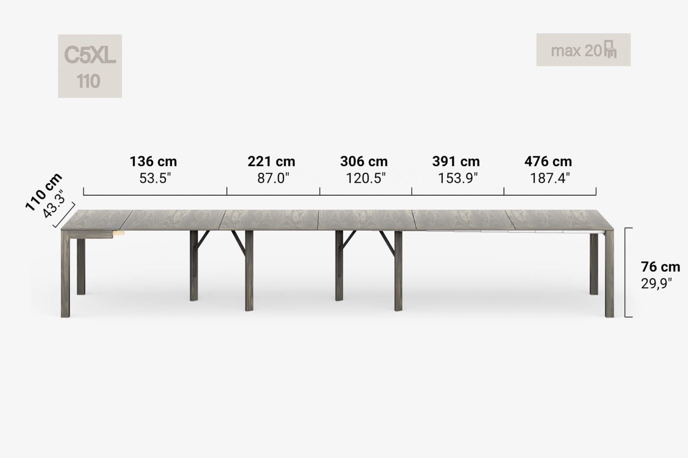 BRAMANTE Maxi Console