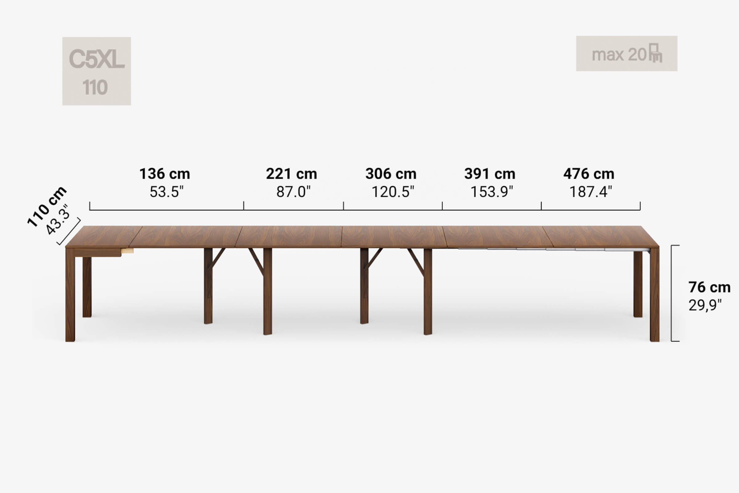 BRAMANTE Maxi Console