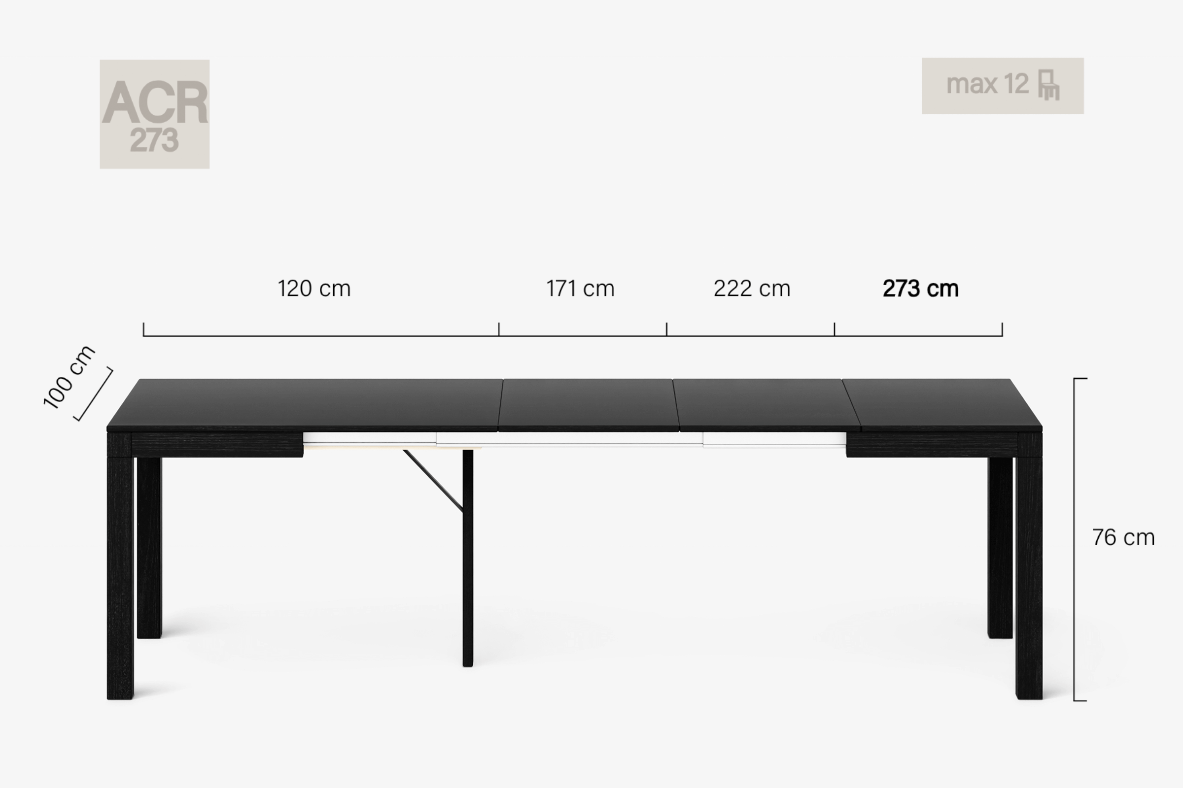 DONATELLO Extending dining table
