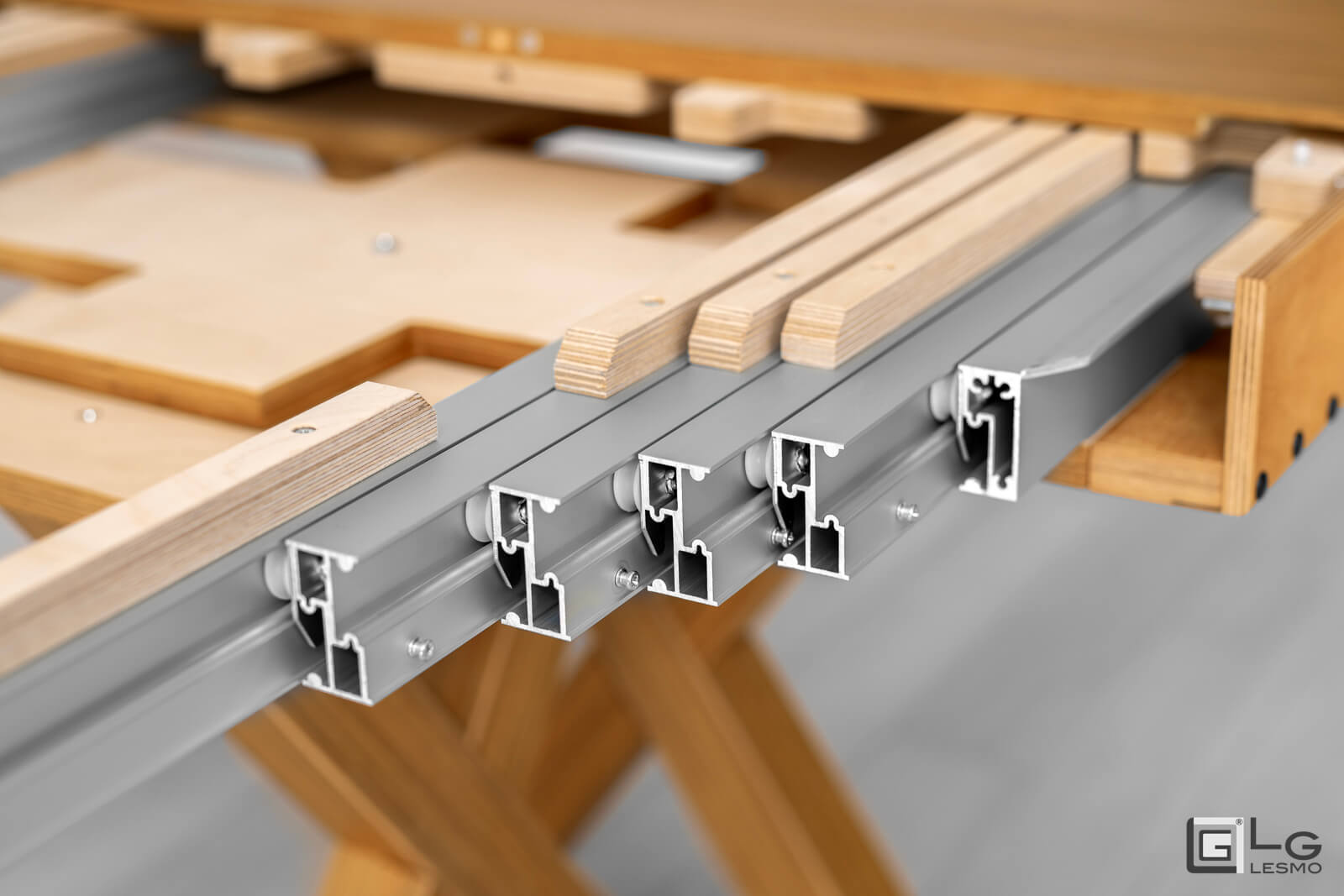 TAVOLO ALLUNGABILE </br> Finitura Teak</br> 535 cm - 22 posti
