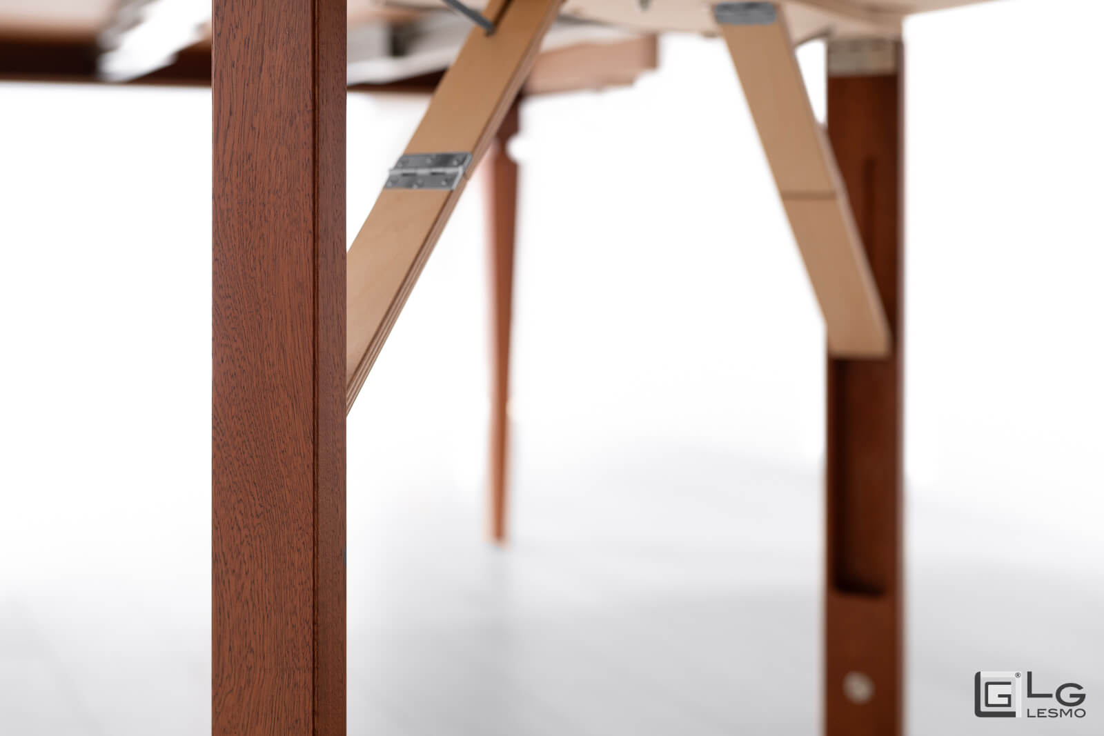 CONSOLLE ALLUNGABILE </br>Finitura Mogano </br>300cm - 12 posti