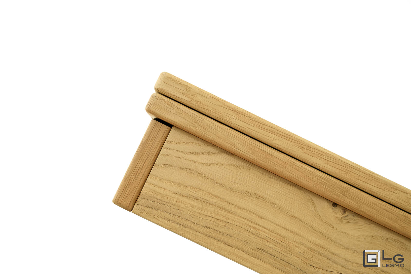 TAVOLINO TRASFORMABILE </br>Finitura Rovere Grezzo</br>220cm - 10 posti