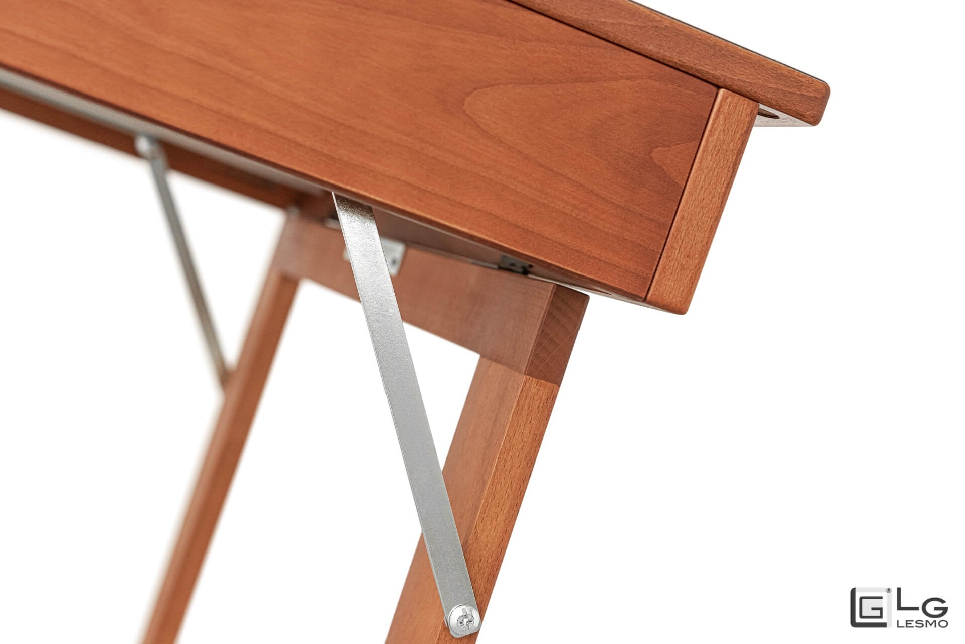 TAVOLINO DA CAFFÈ ALLUNGABILE<br>Finitura: Ciliegio Americano<br>Fino a 14 posti