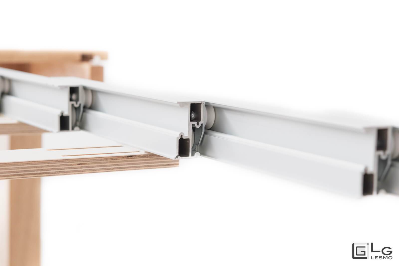 CONSOLLE ALLUNGABILE<br>Finitura: Rovere Grezzo<br>Posti a sedere: Fino a 10